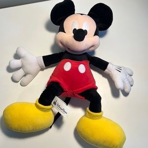 Large Disney Parks Mickey Mouse Plush 17”